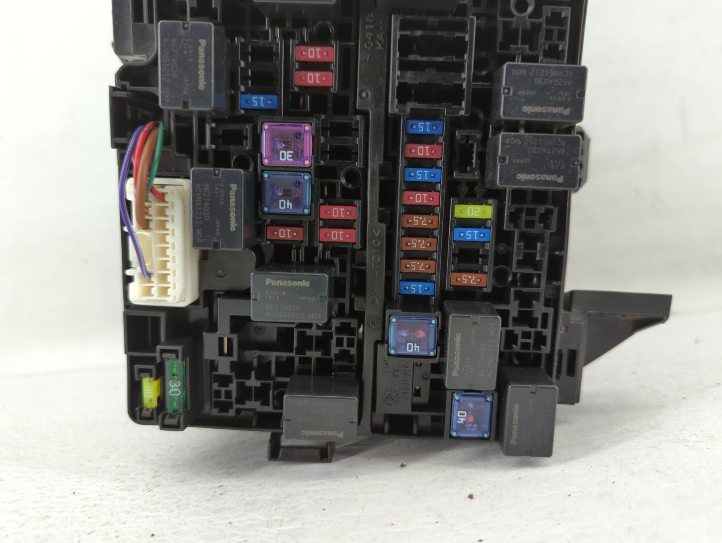 2017 Mitsubishi Mirage Fusebox Fuse Box Panel Relay Module Fits OEM Used Auto Parts - Oemusedautoparts1.com