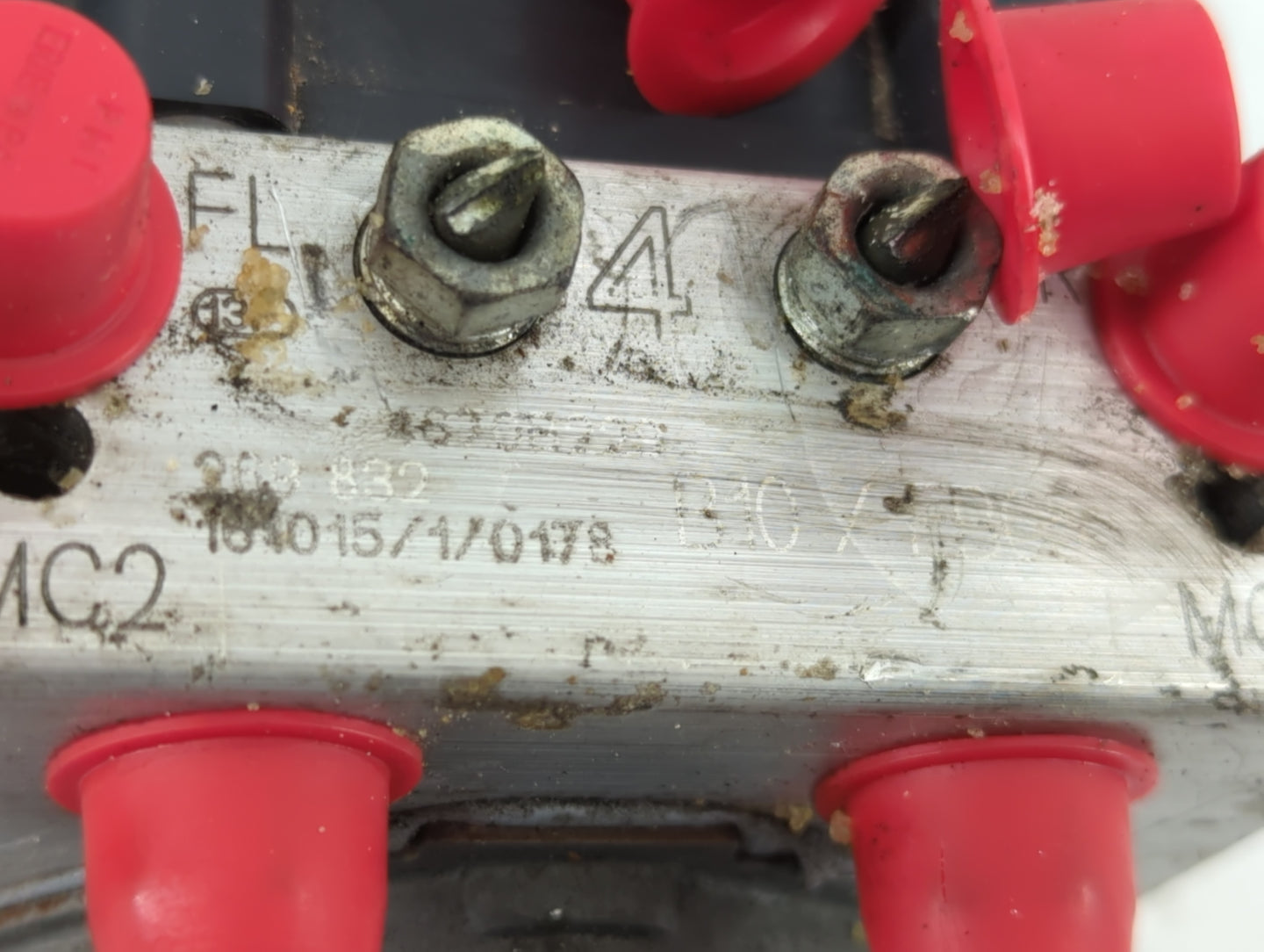 2017 Mitsubishi Mirage ABS Pump Control Module Replacement Fits OEM Used Auto Parts - Oemusedautoparts1.com