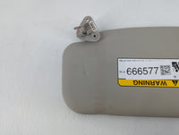 2014 Mitsubishi Mirage Sun Visor Shade Replacement Passenger Right Mirror Fits OEM Used Auto Parts - Oemusedautoparts1.com