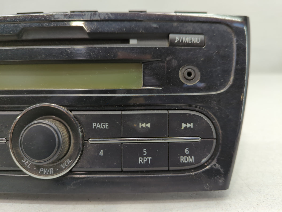 2017 Mitsubishi Mirage Radio AM FM Cd Player Receiver Replacement P/N:8701A657 OEM Used Auto Parts - Oemusedautoparts1.com