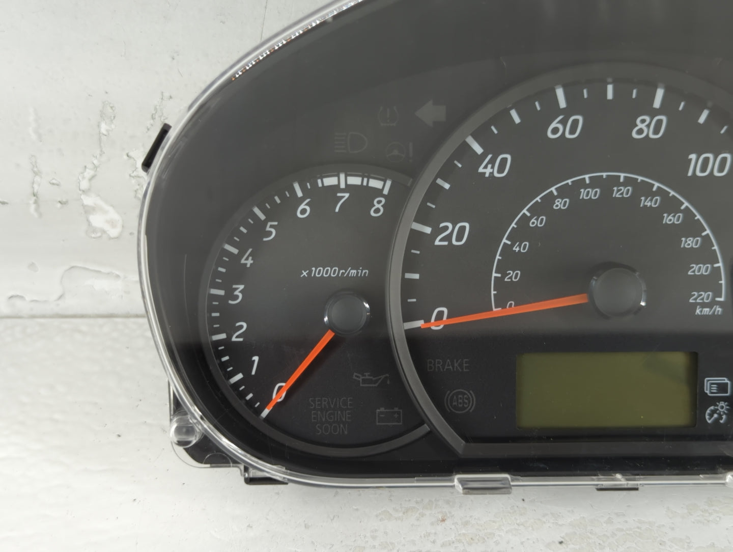 2014 Mitsubishi Mirage Instrument Cluster Speedometer Gauges P/N:8100B573 Fits OEM Used Auto Parts - Oemusedautoparts1.com