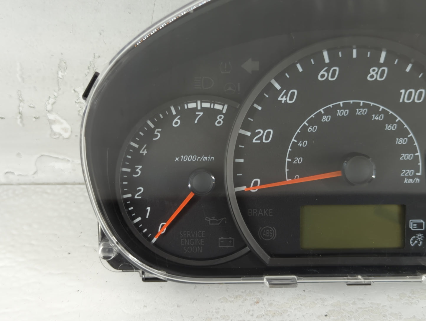 2014 Mitsubishi Mirage Instrument Cluster Speedometer Gauges P/N:8100B573 Fits OEM Used Auto Parts - Oemusedautoparts1.com
