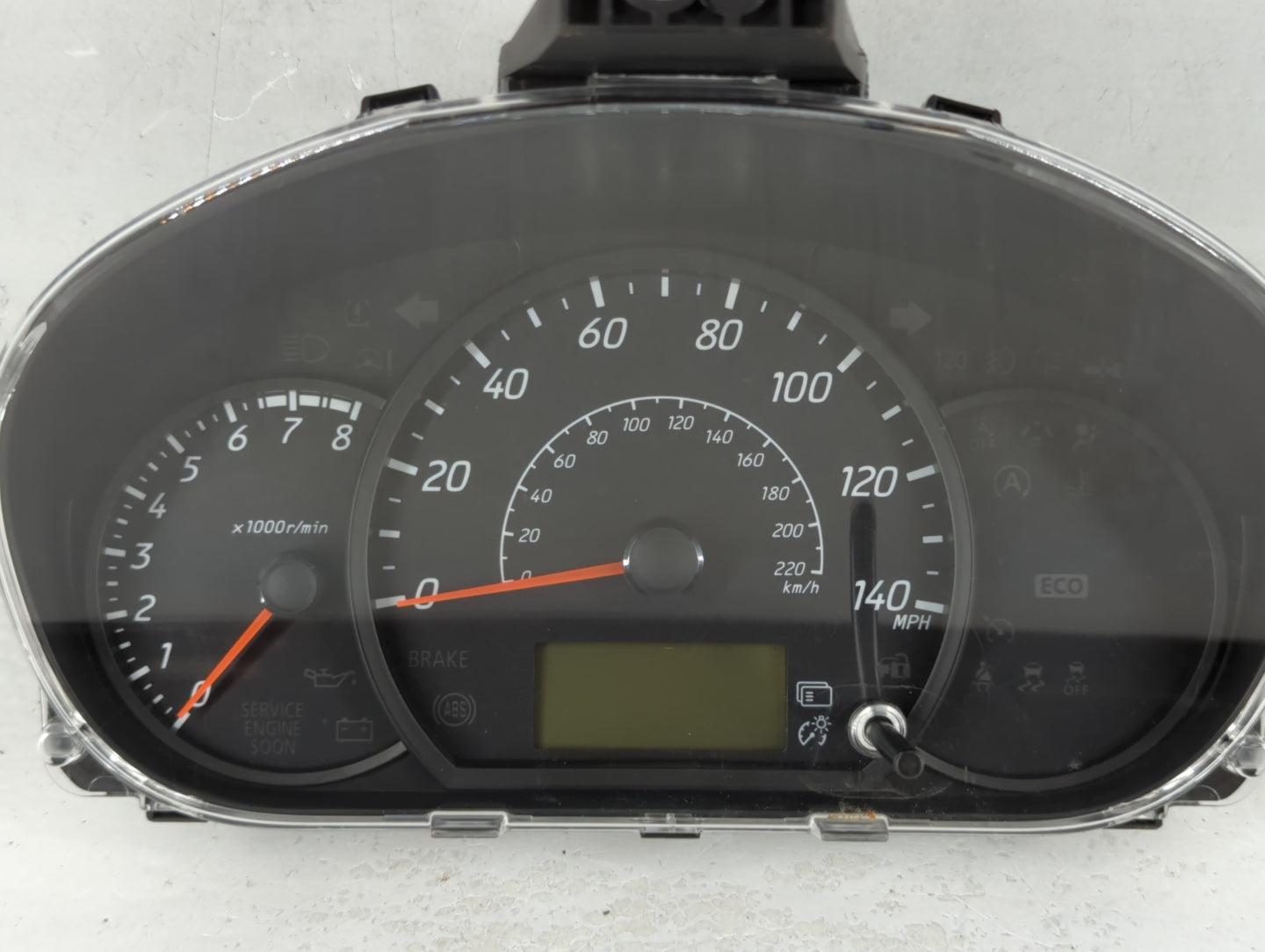 2014 Mitsubishi Mirage Instrument Cluster Speedometer Gauges P/N:8100B573 Fits OEM Used Auto Parts - Oemusedautoparts1.com