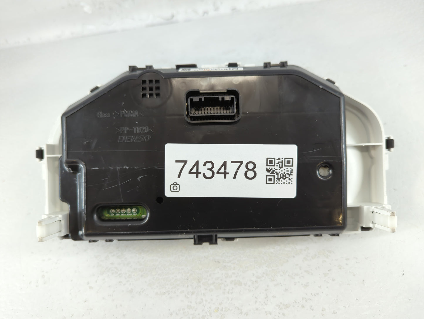 2014 Mitsubishi Mirage Instrument Cluster Speedometer Gauges P/N:8100B573 Fits OEM Used Auto Parts - Oemusedautoparts1.com