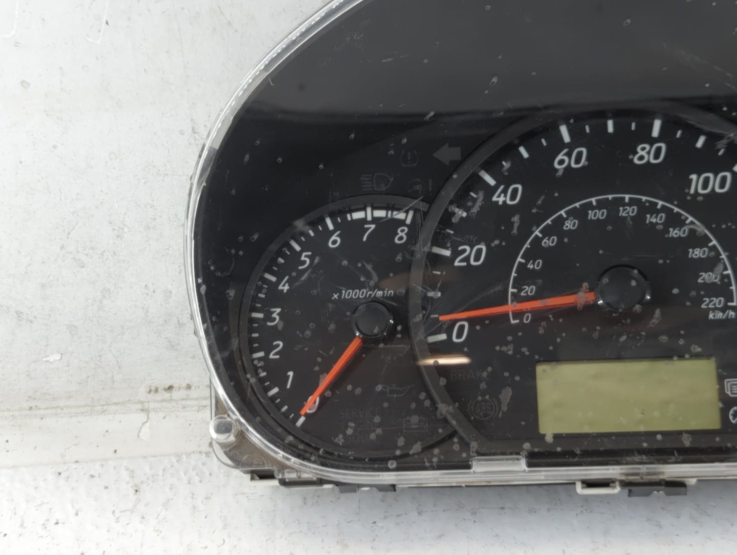 2017 Mitsubishi Mirage G4 Instrument Cluster Speedometer Gauges P/N:8100C577 Fits OEM Used Auto Parts - Oemusedautoparts1.co