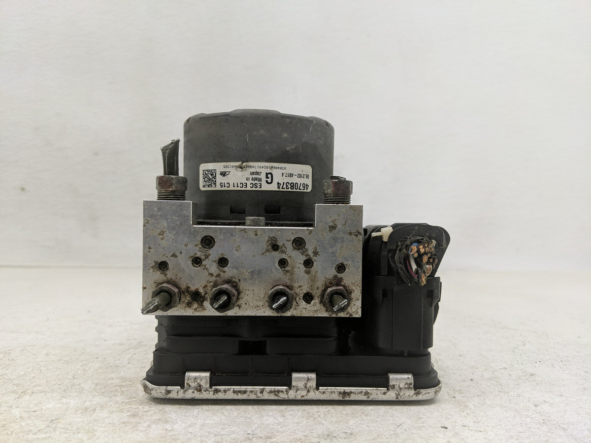 2017 Mitsubishi Outlander Anti-Lock Brake ABS Pump Module Actuator OEM P/N:ESC EC11 C15 Fits OEM Used Auto Parts - Oemusedau