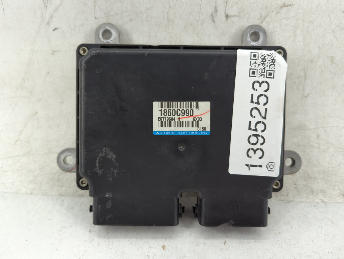2017 Mitsubishi Outlander PCM Engine Control Computer ECU ECM PCU OEM P/N:1860C990 OEM Used Auto Parts - Oemusedautoparts1.c