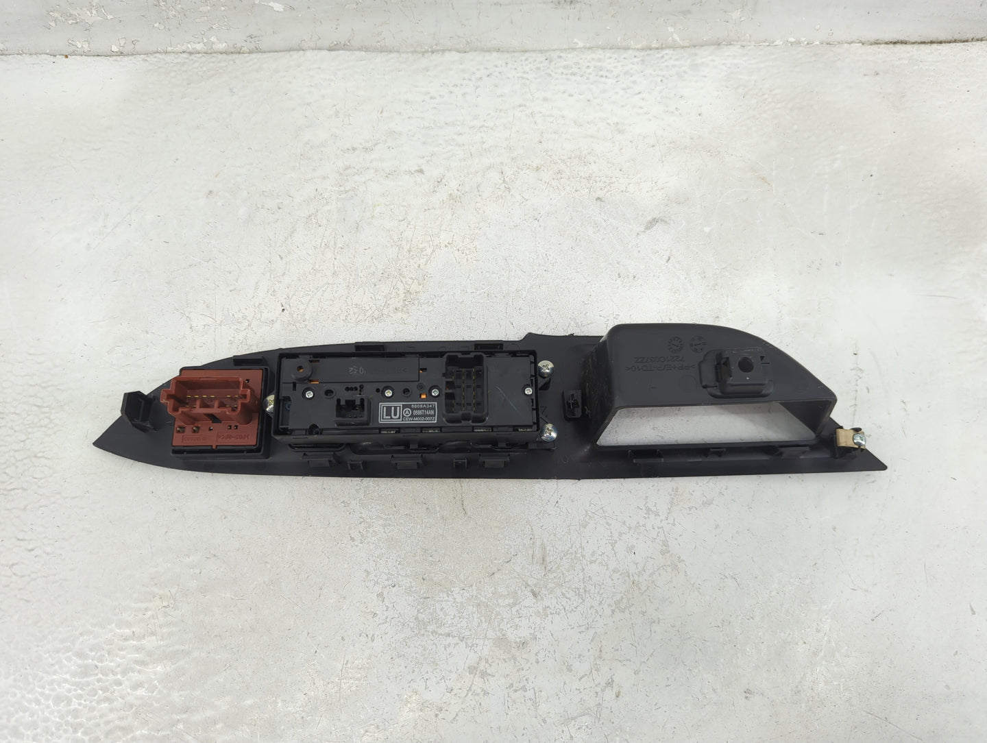 2016 Mitsubishi Outlander Master Power Window Switch Replacement Driver Side Left P/N:8608A347 Fits OEM Used Auto Parts - Oe