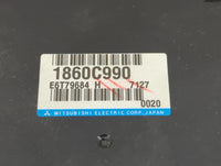 2017 Mitsubishi Outlander PCM Engine Control Computer ECU ECM PCU OEM P/N:1860C990 E6T79684 Fits OEM Used Auto Parts - Oemus