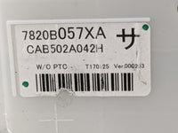 2017 Mitsubishi Outlander Climate Control Module Temperature AC/Heater Replacement P/N:7820B057XA CAB502A042H Fits OEM Used 