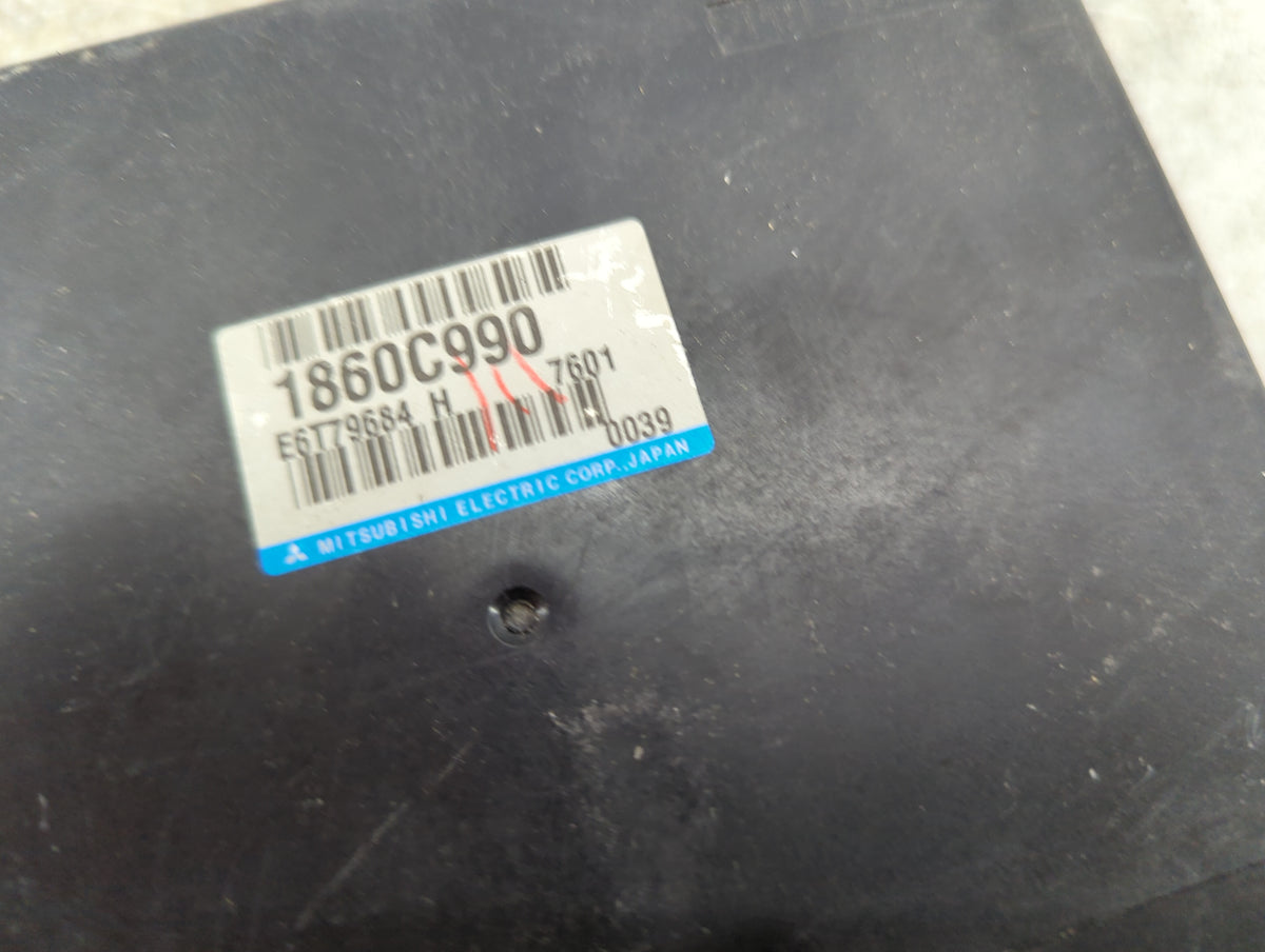 2017 Mitsubishi Outlander PCM Engine Control Computer ECU ECM PCU OEM P/N:1860C990 E6T79684 Fits OEM Used Auto Parts - Oemus