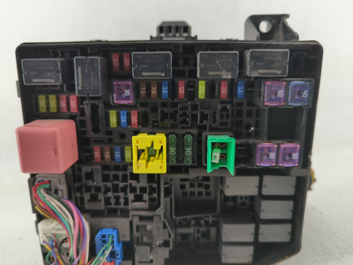 2014-2016 Mitsubishi Outlander Fusebox Fuse Box Panel Relay Module Fits Fits 2014 2015 2016 OEM Used Auto Parts - Oemusedaut