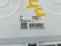 2017 Mitsubishi Outlander Instrument Cluster Speedometer Gauges P/N:MM0059-208 8100C617 Fits OEM Used Auto Parts - Oemusedau