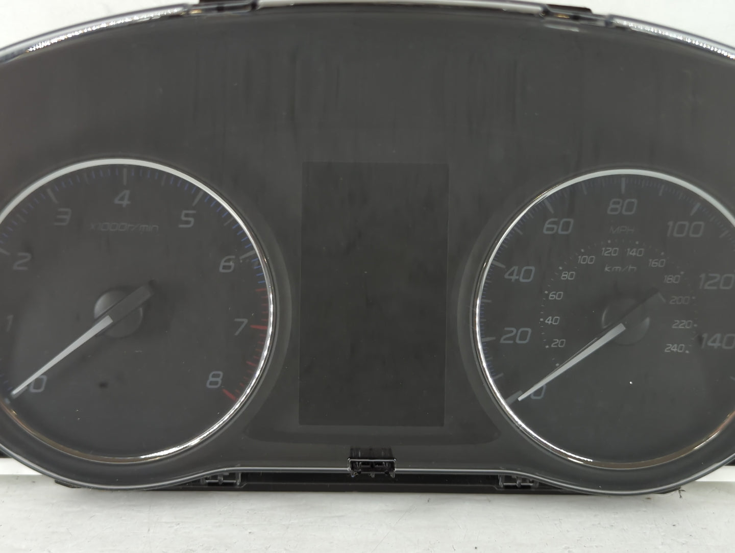 2017 Mitsubishi Outlander Instrument Cluster Speedometer Gauges P/N:8100C617 MM0059-208 Fits OEM Used Auto Parts - Oemusedau