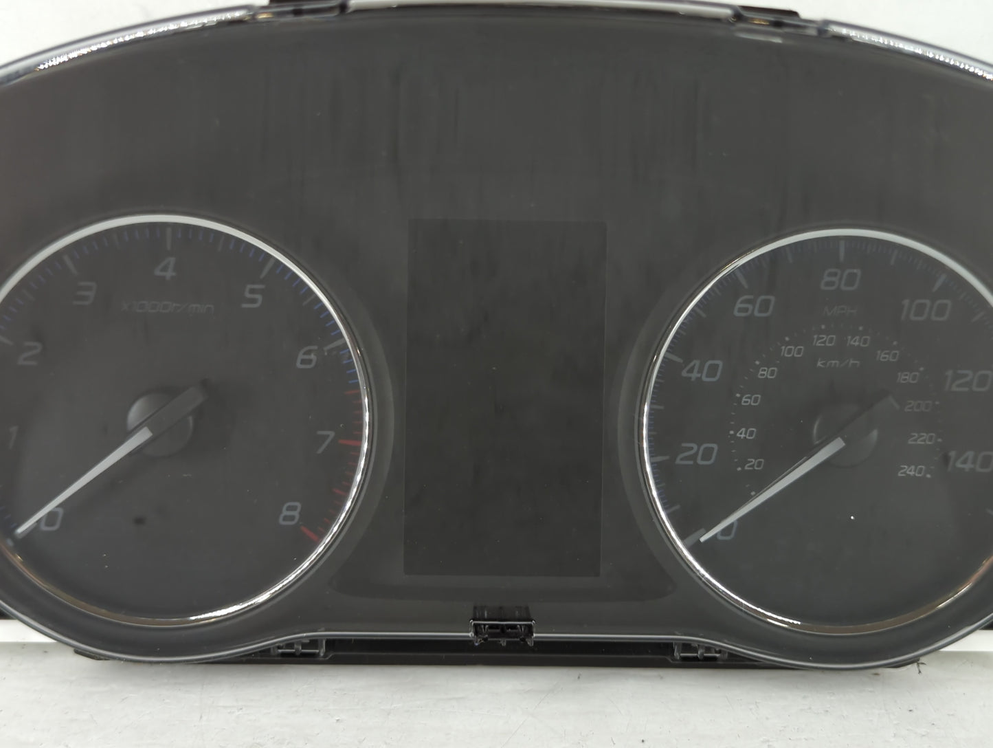 2017 Mitsubishi Outlander Instrument Cluster Speedometer Gauges P/N:8100C617 MM0059-208 Fits OEM Used Auto Parts - Oemusedau