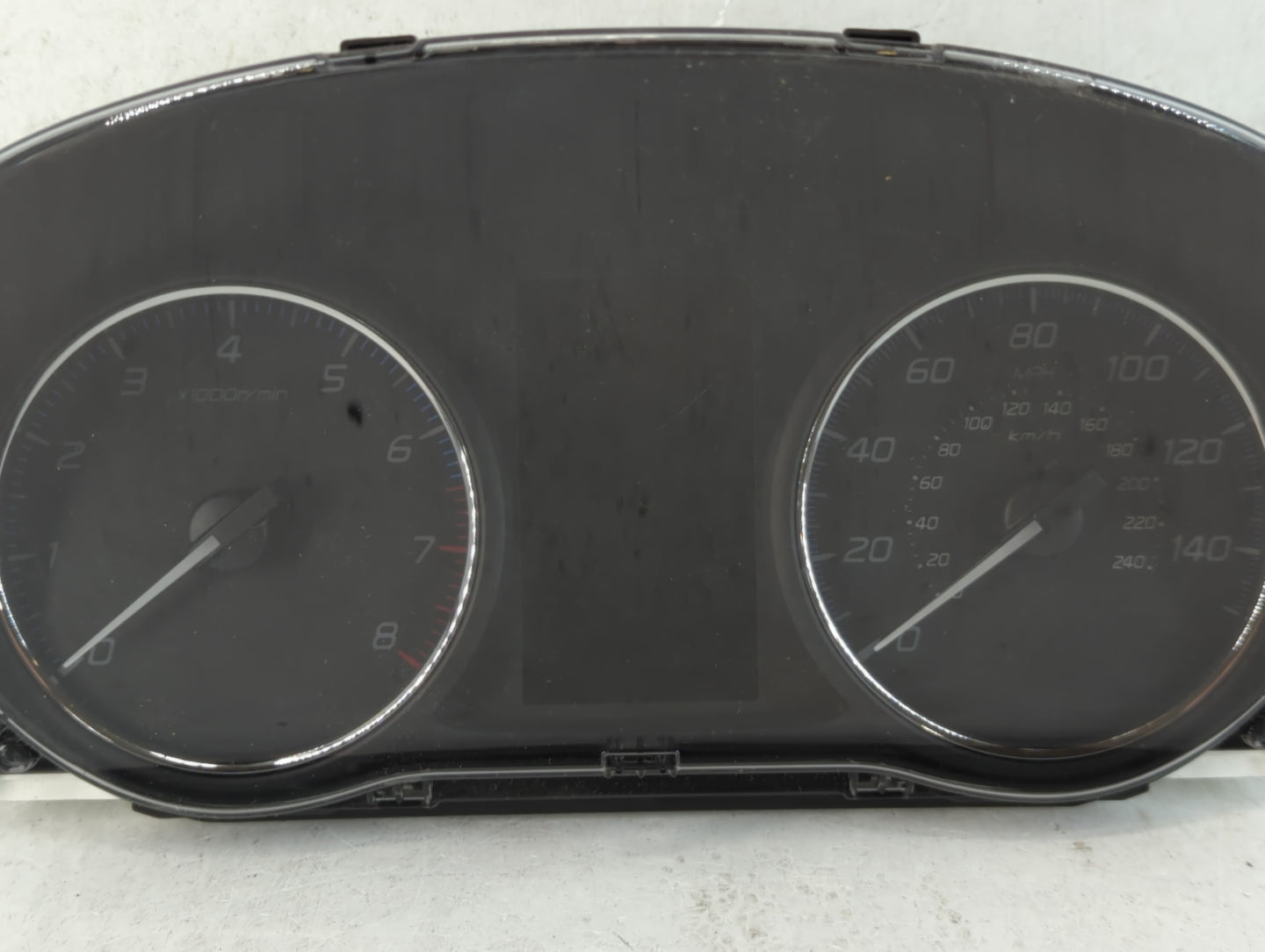 2017 Mitsubishi Outlander Instrument Cluster Speedometer Gauges P/N:MM0059-208 8100C617 Fits OEM Used Auto Parts - Oemusedau
