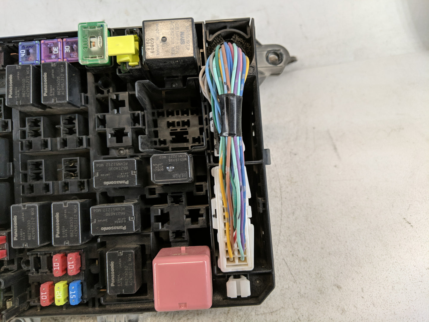 2012-2017 Mitsubishi Outlander Sport Fusebox Fuse Box Panel Relay Module Fits Fits 2012 2013 2014 2015 2016 2017 OEM Used Au
