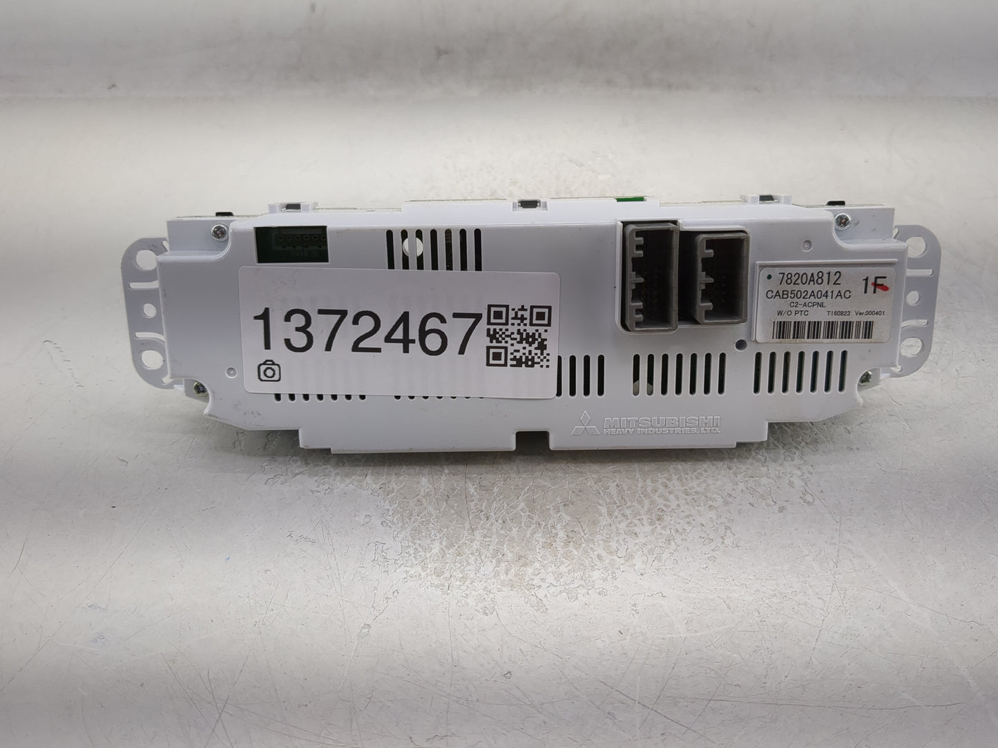 2013-2017 Mitsubishi Outlander Sport Climate Control Module Temperature AC/Heater Replacement P/N:7820A812 Fits OEM Used Aut