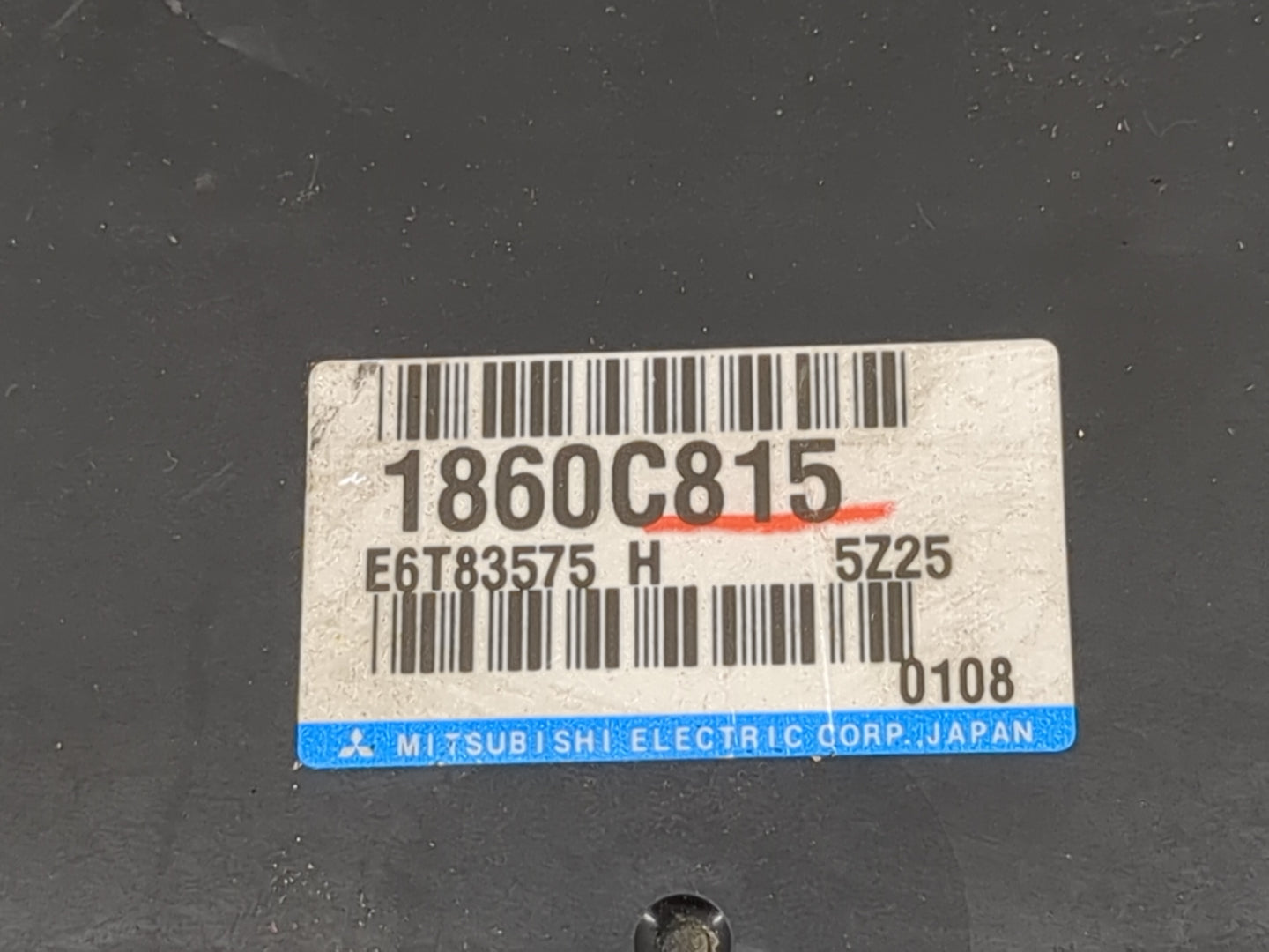 2016-2017 Mitsubishi Outlander Sport PCM Engine Control Computer ECU ECM PCU OEM P/N:1860C815 E6T83578 H Fits Fits 2016 2017