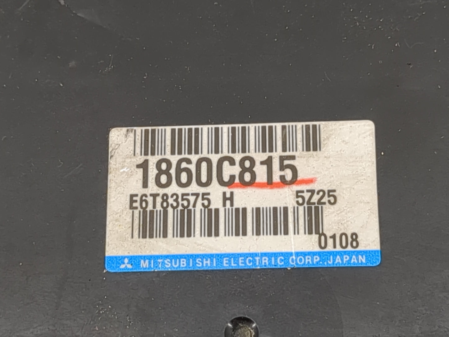 2016-2017 Mitsubishi Outlander Sport PCM Engine Control Computer ECU ECM PCU OEM P/N:1860C815 E6T83578 H Fits Fits 2016 2017