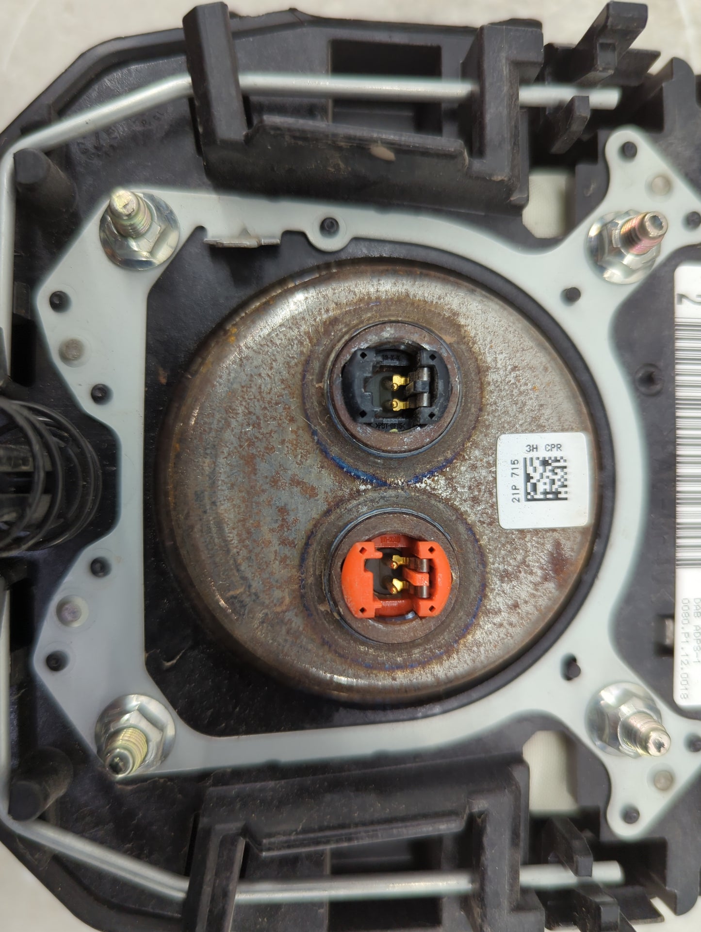 2017 Mitsubishi Outlander Sport Air Bag Driver Left Steering Wheel Mounted P/N:BT2759HAHC09 7030A648XA, 631010300 Fits OEM U