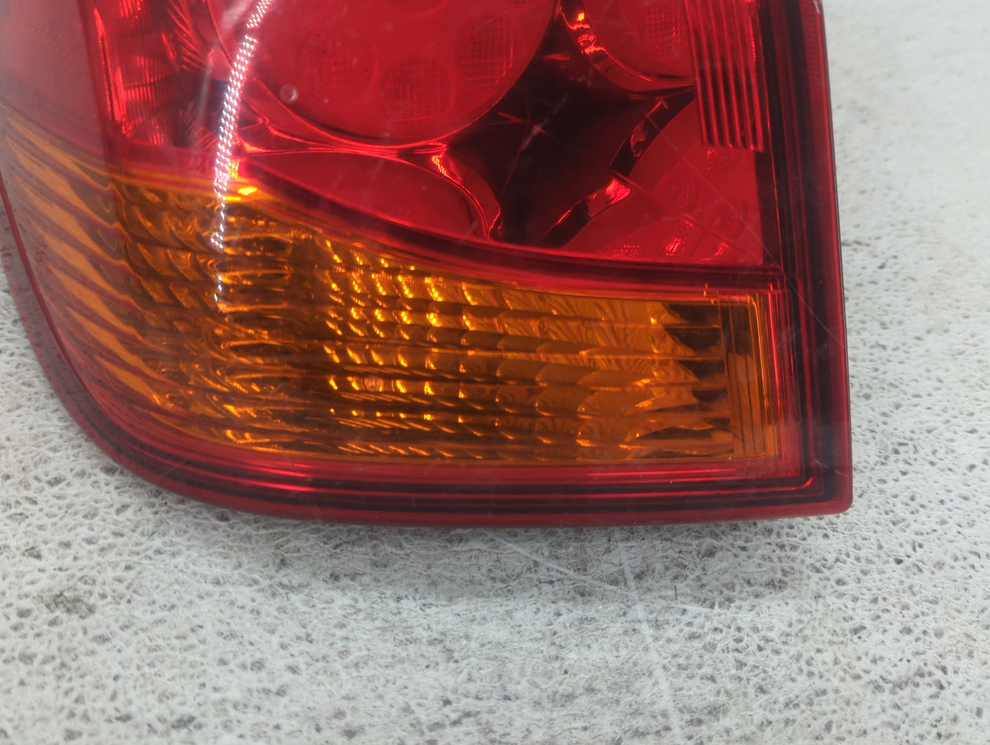 2011-2017 Mitsubishi Outlander Sport Tail Light Assembly Passenger Right OEM P/N:P9374 Fits OEM Used Auto Parts - Oemusedaut