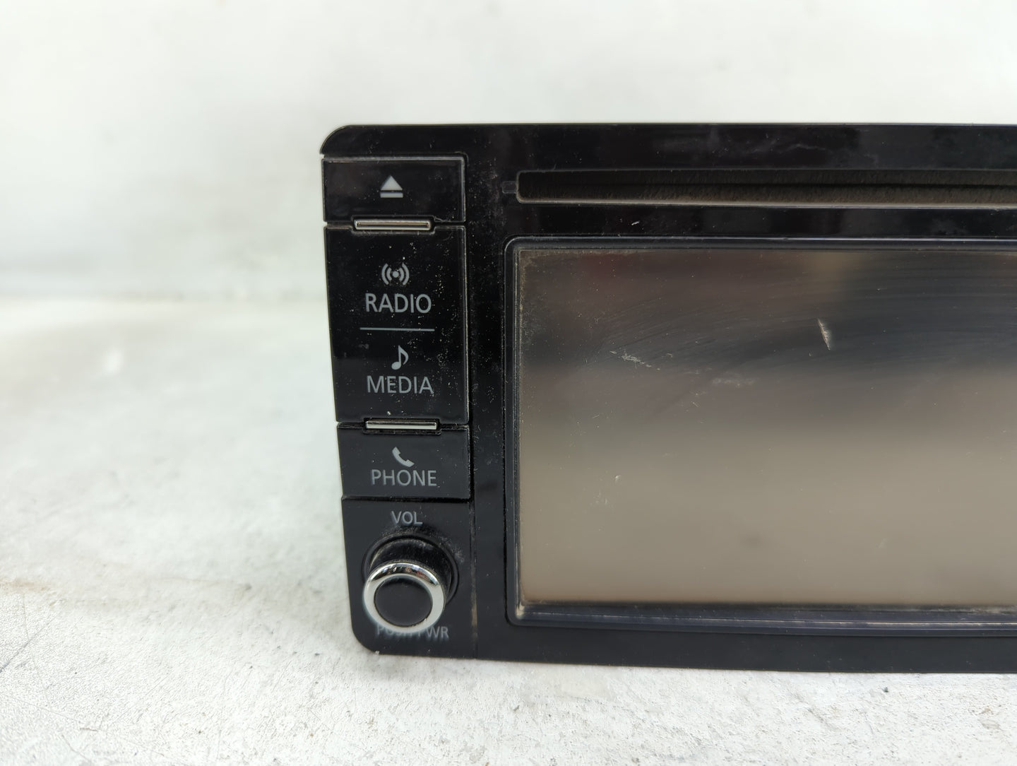 2017 Mitsubishi Outlander Sport Radio AM FM Cd Player Receiver Replacement Fits OEM Used Auto Parts - Oemusedautoparts1.com