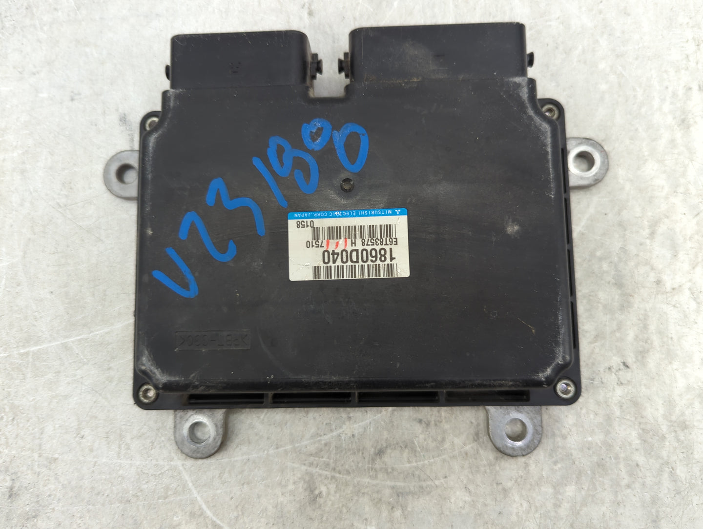 2016-2017 Mitsubishi Outlander Sport PCM Engine Control Computer ECU ECM PCU OEM P/N:1860D040 E6T83578 Fits Fits 2016 2017 O