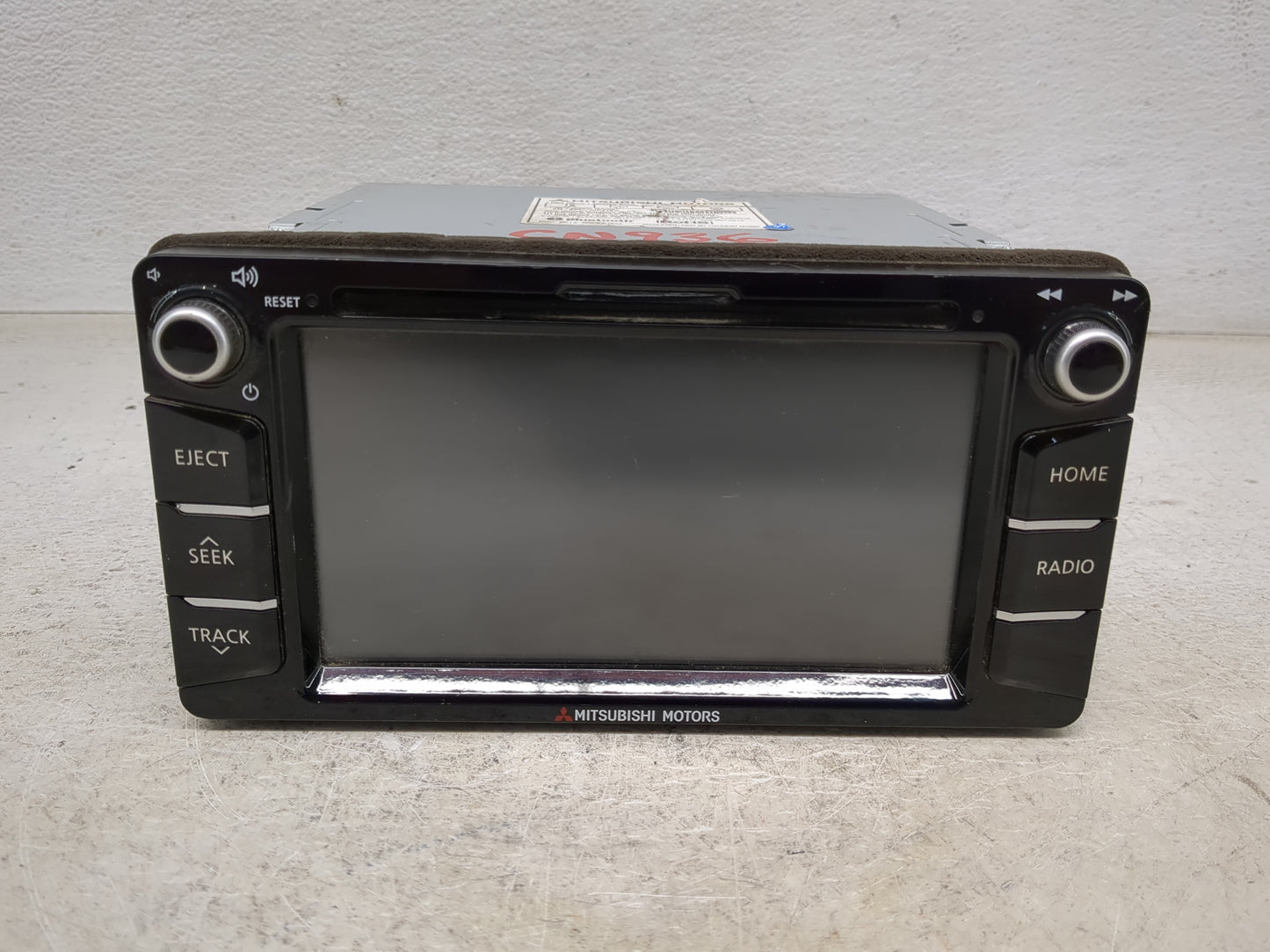 2017 Mitsubishi Outlander Sport Radio AM FM Cd Player Receiver Replacement P/N:MZ360569EX 2AE77DGU-6E14-N3, 21127-DGU6E14B10