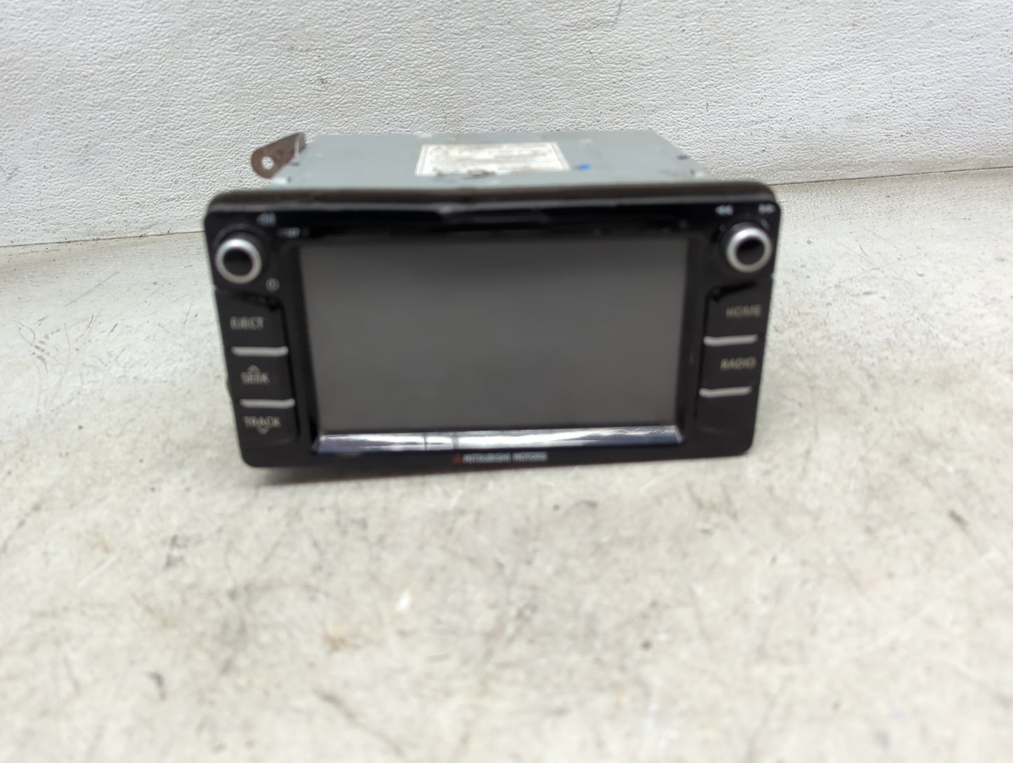 2017 Mitsubishi Outlander Sport Radio AM FM Cd Player Receiver Replacement P/N:MZ360569EX Fits OEM Used Auto Parts - Oemused