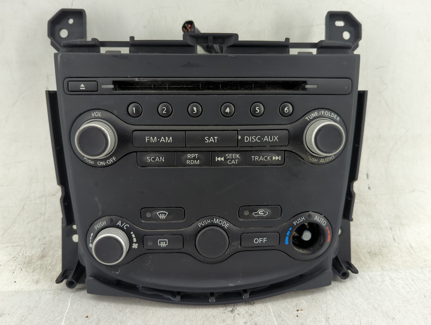 2009-2020 Nissan 370z Climate Control Module Temperature AC/Heater Replacement Fits OEM Used Auto Parts - Oemusedautoparts1.