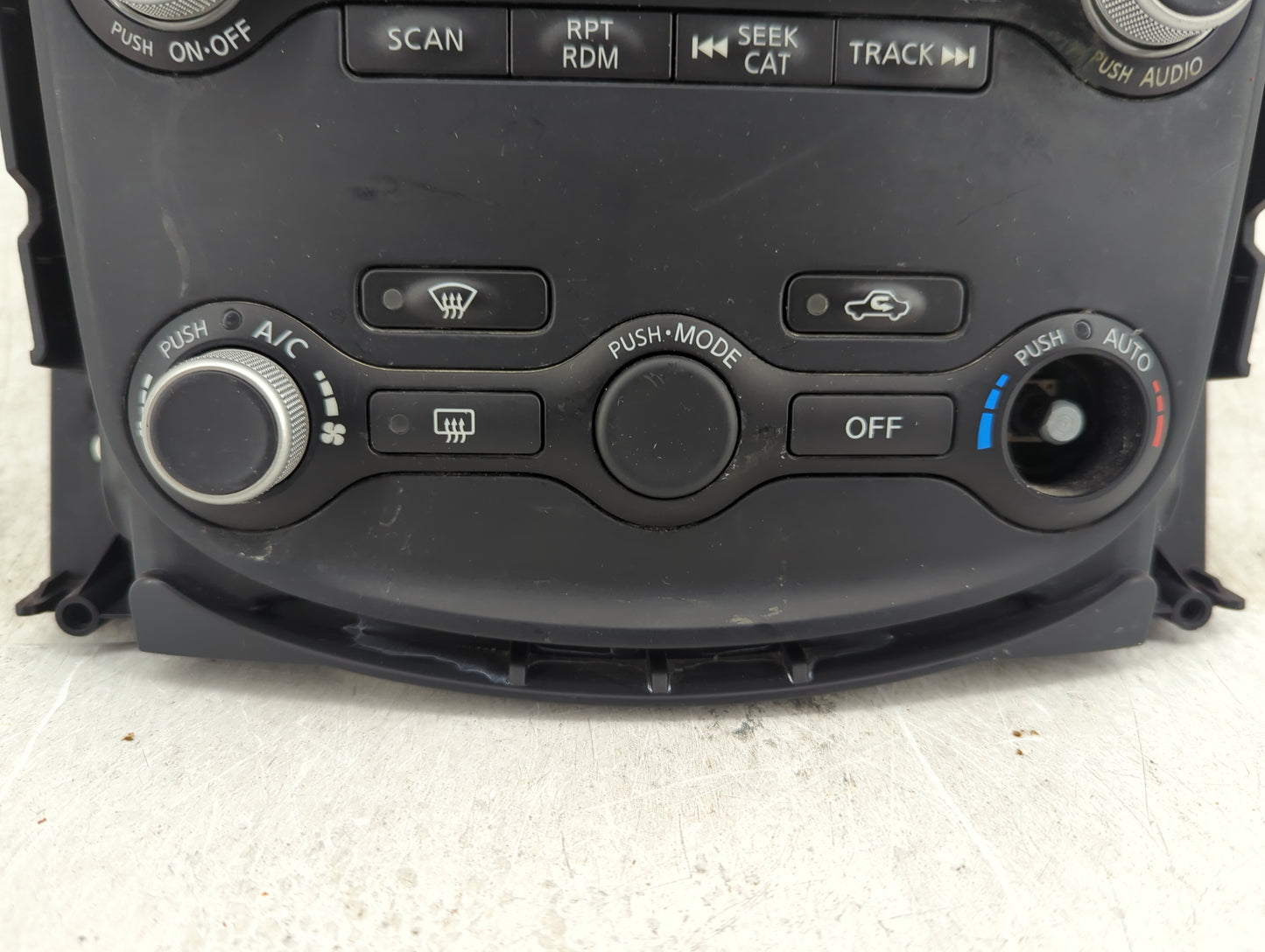 2009-2020 Nissan 370z Climate Control Module Temperature AC/Heater Replacement Fits OEM Used Auto Parts - Oemusedautoparts1.