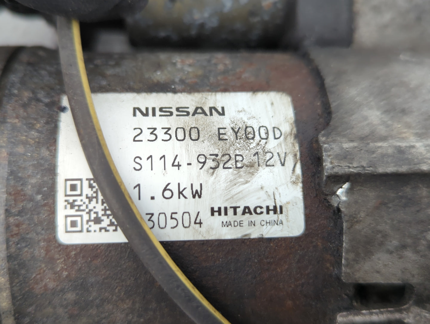 2009-2020 Nissan 370z Car Starter Motor Solenoid OEM P/N:23300 EY00D 23300 EY00E Fits OEM Used Auto Parts - Oemusedautoparts