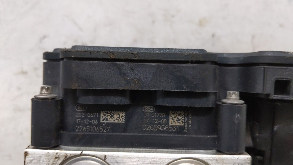 2016-2017 Nissan Altima Anti-Lock Brake ABS Pump Module Actuator OEM P/N:47660-9HU0A Fits Fits 2016 2017 OEM Used Auto Parts