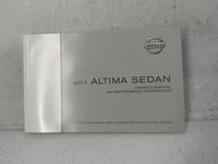 2017 Nissan Altima Owners Manual Book Guide P/N:OM17EA 0L33U0 OEM Used Auto Parts - Oemusedautoparts1.com