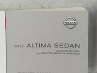 2017 Nissan Altima Owners Manual Book Guide P/N:OM17EA 0L33U0 OEM Used Auto Parts - Oemusedautoparts1.com