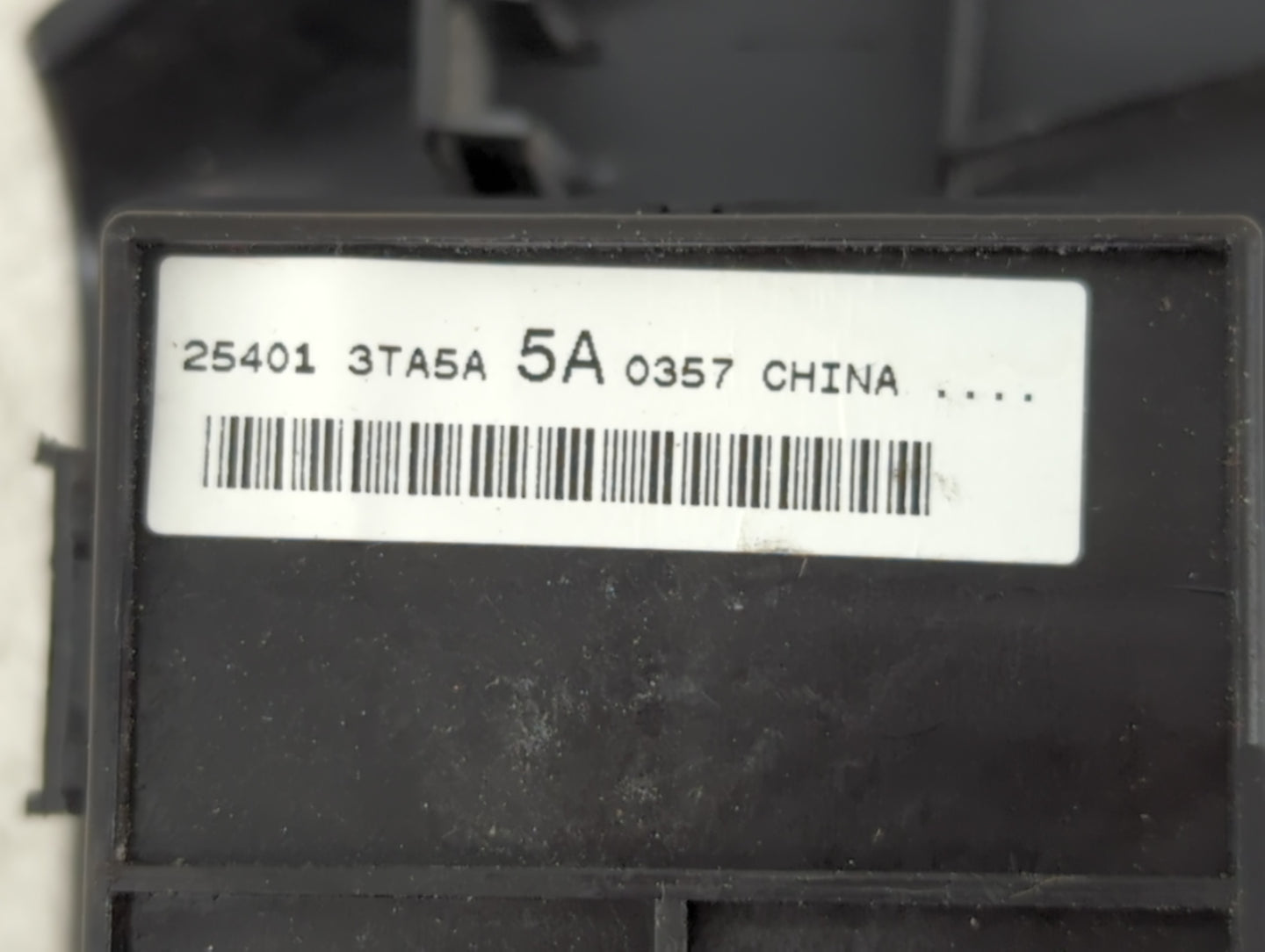 2013-2018 Nissan Altima Master Power Window Switch Replacement Driver Side Left P/N:25401 3TA5A Fits OEM Used Auto Parts - O