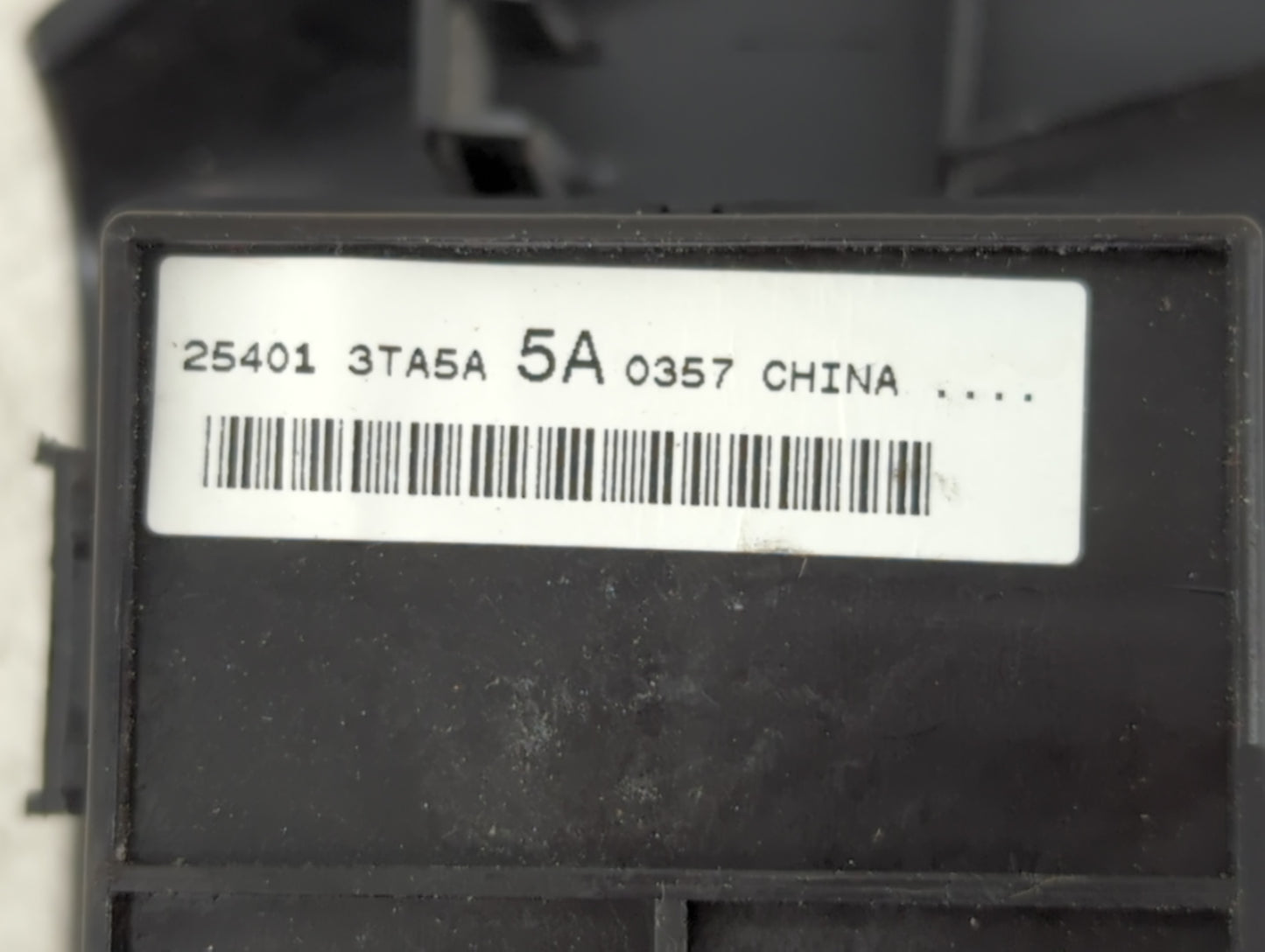 2013-2018 Nissan Altima Master Power Window Switch Replacement Driver Side Left P/N:25401 3TA5A Fits OEM Used Auto Parts - O