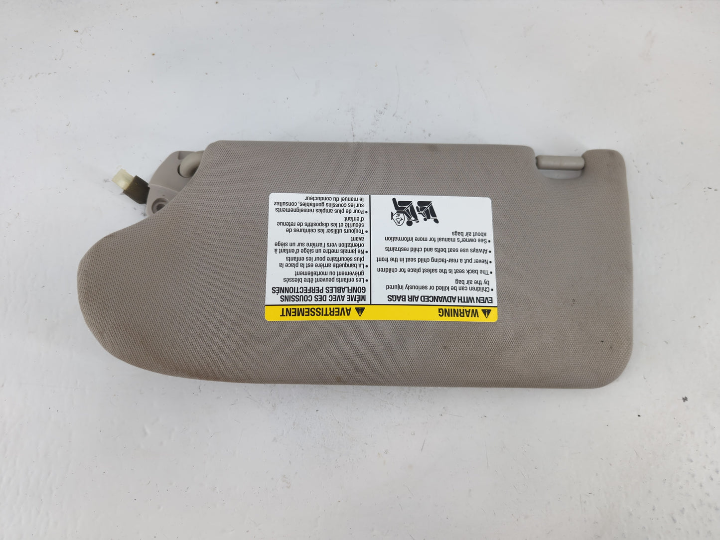 2013-2018 Nissan Altima Sun Visor Shade Replacement Passenger Right Mirror Fits Fits 2013 2014 2015 2016 2017 2018 OEM Used 