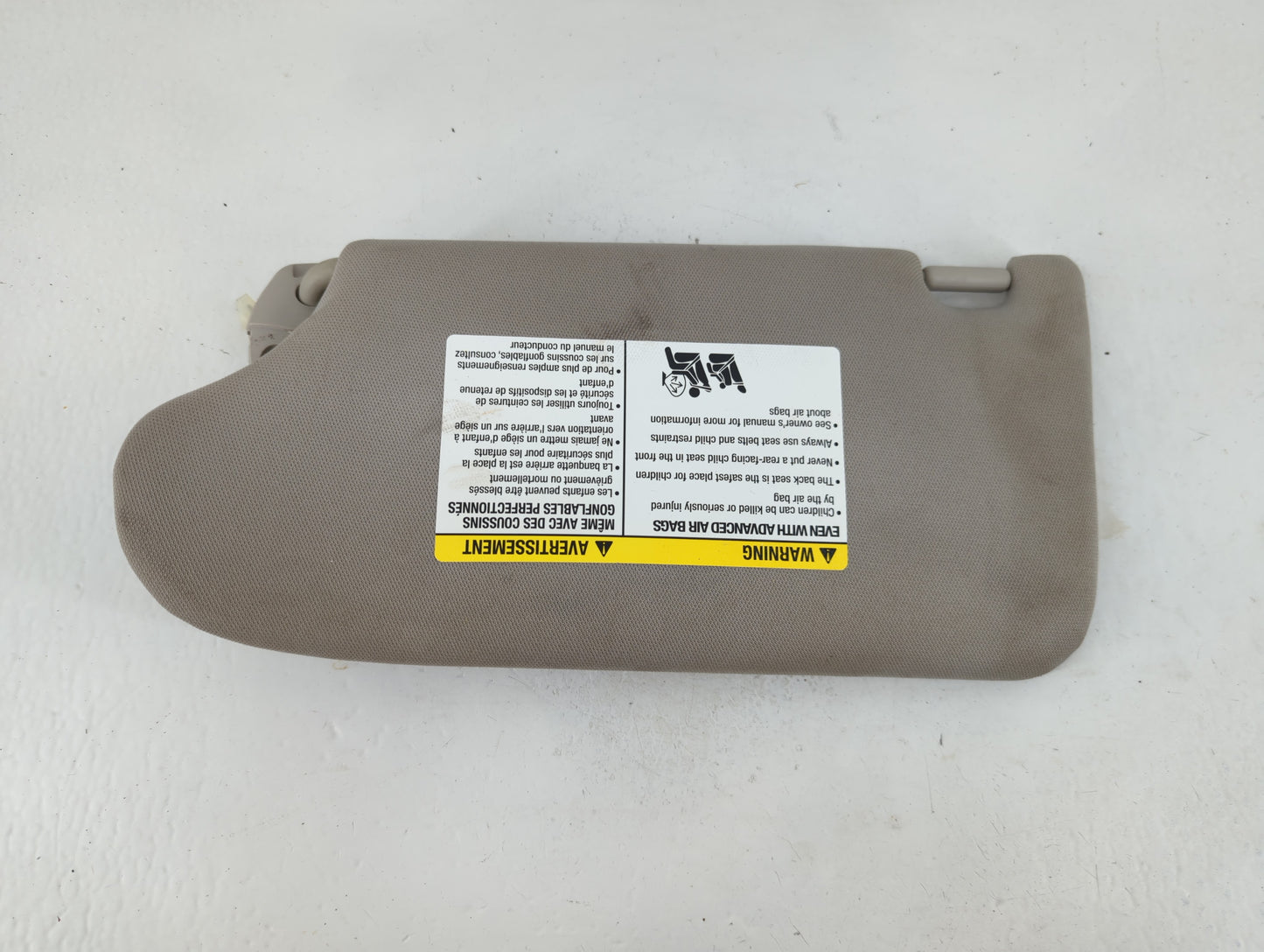 2013-2018 Nissan Altima Sun Visor Shade Replacement Passenger Right Mirror Fits Fits 2013 2014 2015 2016 2017 2018 OEM Used 
