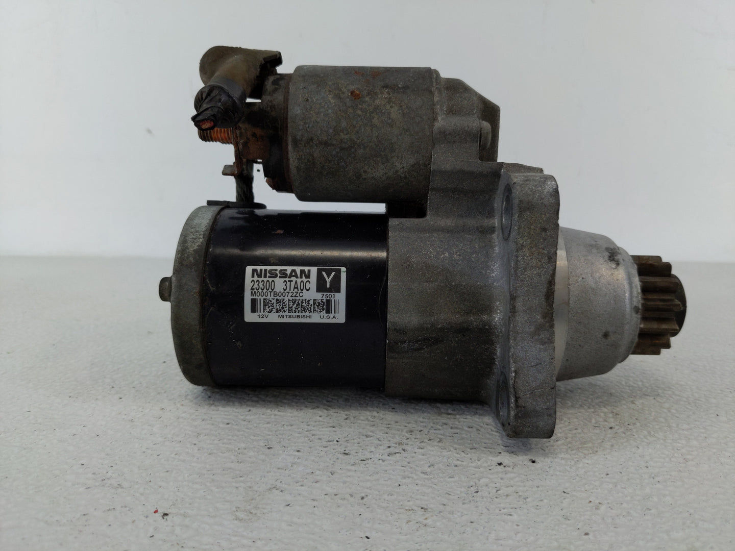 2013-2018 Nissan Altima Car Starter Motor Solenoid OEM P/N:23300 3TA0C Fits Fits 2013 2014 2015 2016 2017 2018 OEM Used Auto