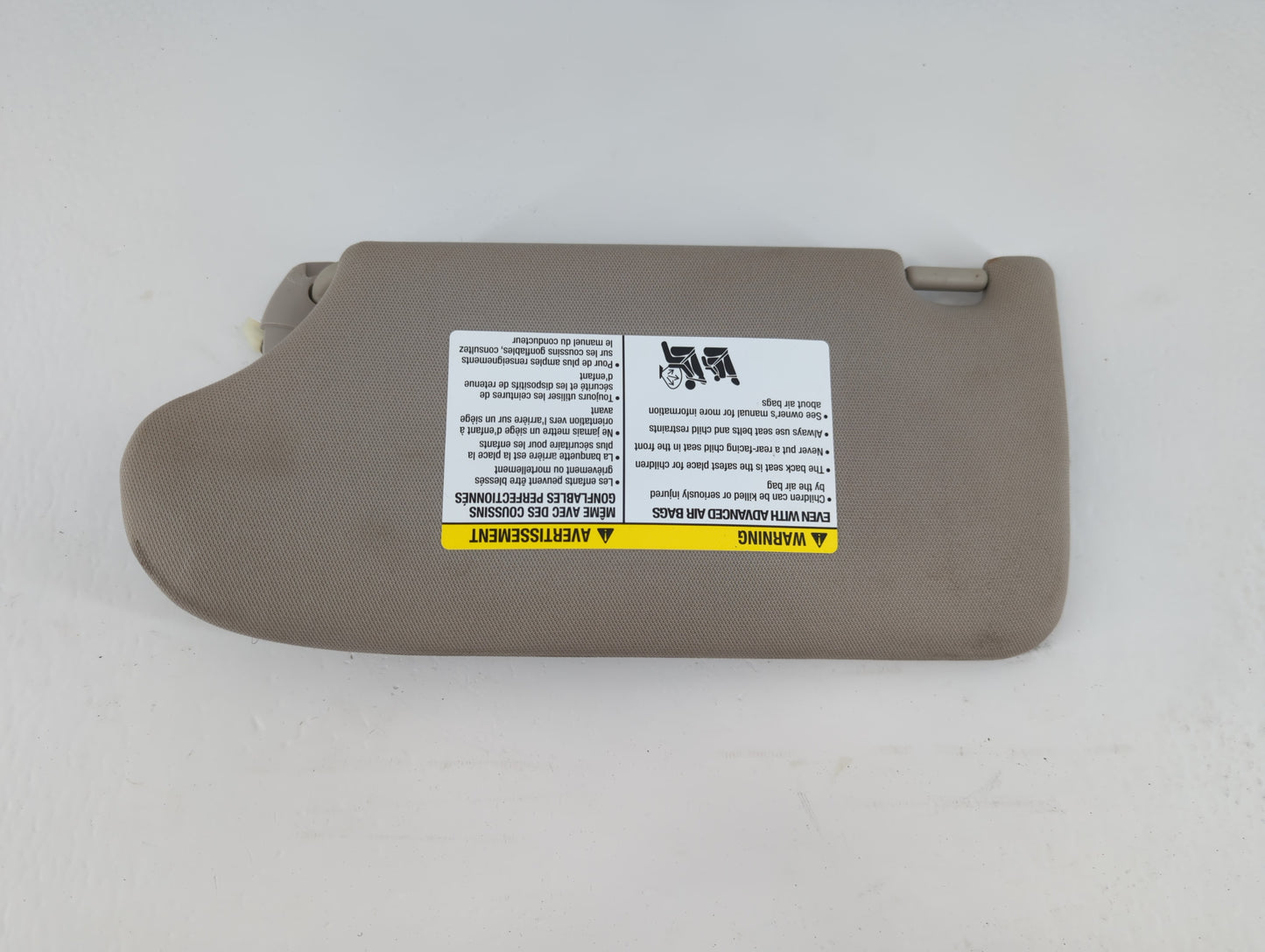 2013-2018 Nissan Altima Sun Visor Shade Replacement Passenger Right Mirror Fits Fits 2013 2014 2015 2016 2017 2018 OEM Used 