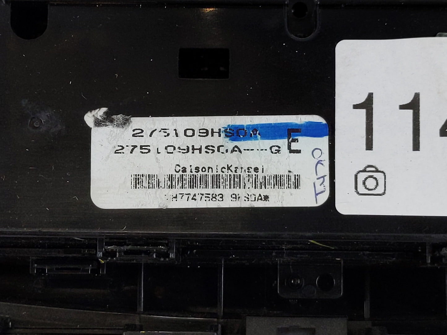 2016-2018 Nissan Altima Climate Control Module Temperature AC/Heater Replacement P/N:275109HS0A Fits Fits 2016 2017 2018 OEM