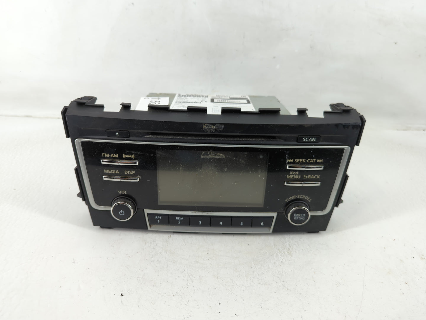 2016-2017 Nissan Altima Radio AM FM Cd Player Receiver Replacement Fits Fits 2016 2017 OEM Used Auto Parts - Oemusedautopart