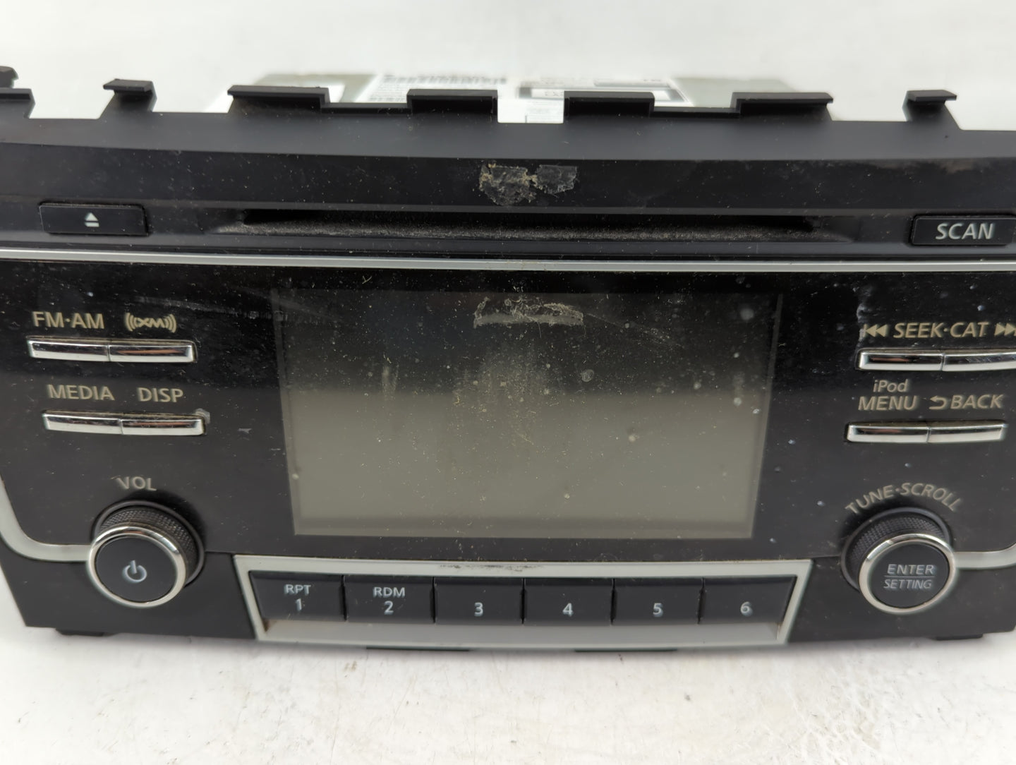 2016-2017 Nissan Altima Radio AM FM Cd Player Receiver Replacement Fits Fits 2016 2017 OEM Used Auto Parts - Oemusedautopart