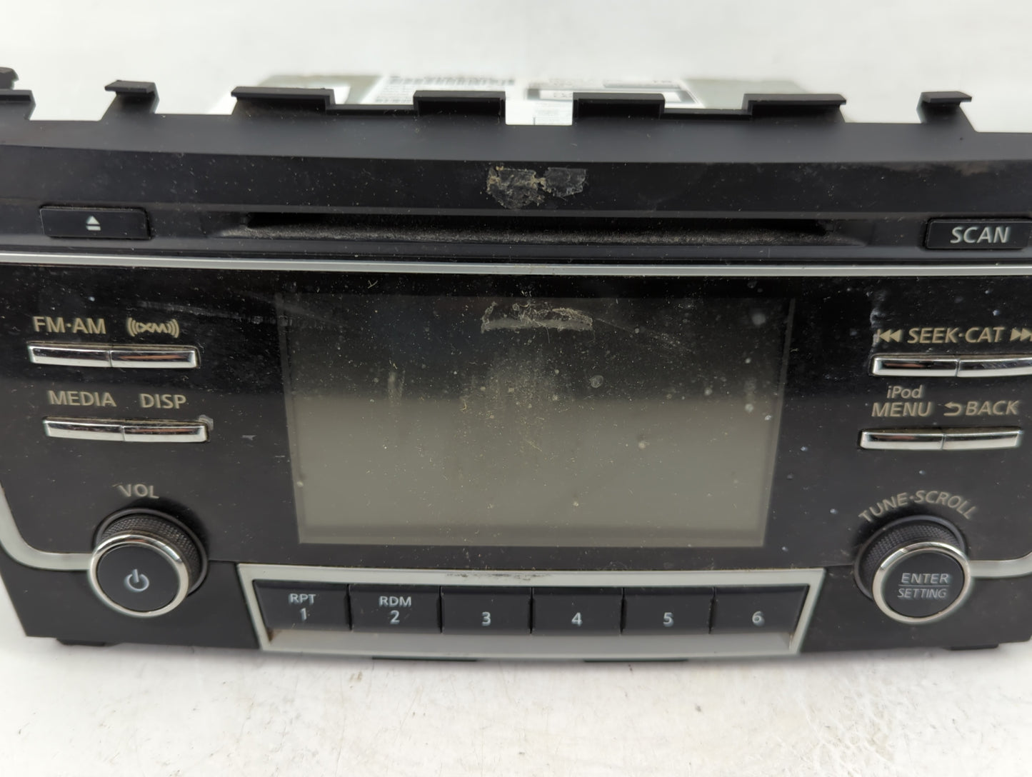 2016-2017 Nissan Altima Radio AM FM Cd Player Receiver Replacement Fits Fits 2016 2017 OEM Used Auto Parts - Oemusedautopart