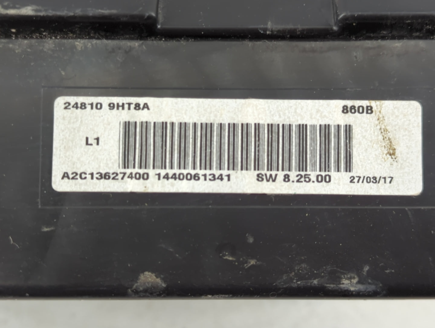 2017 Nissan Altima Instrument Cluster Speedometer Gauges P/N:24810 9HT8A Fits OEM Used Auto Parts - Oemusedautoparts1.com