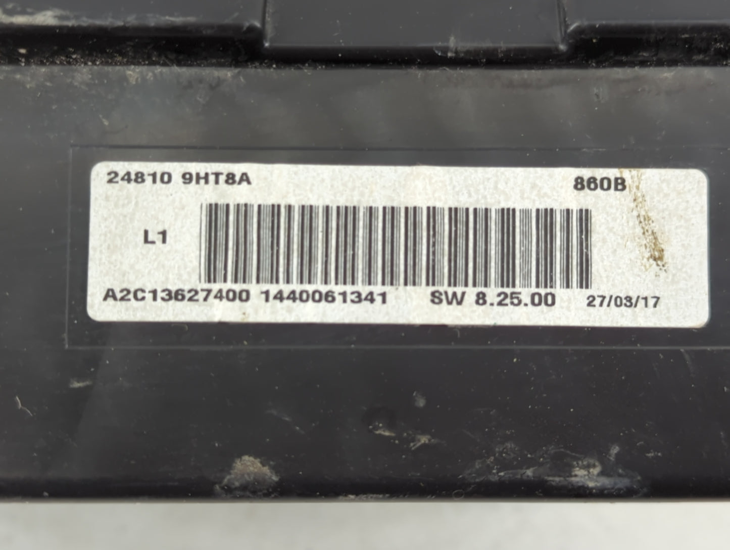 2017 Nissan Altima Instrument Cluster Speedometer Gauges P/N:24810 9HT8A Fits OEM Used Auto Parts - Oemusedautoparts1.com
