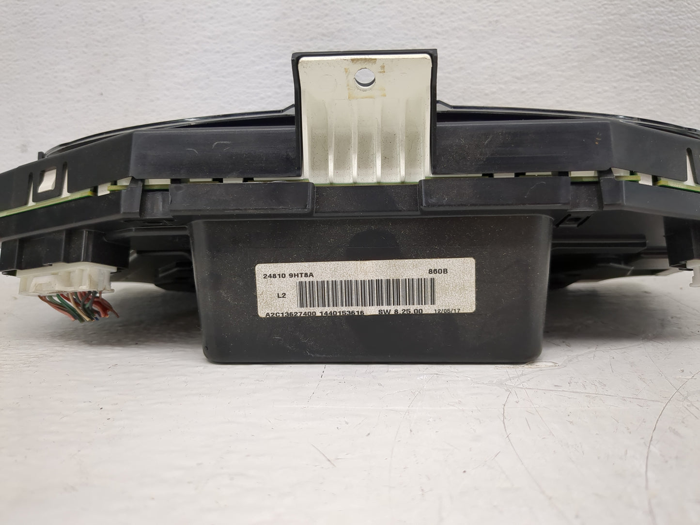 2017 Nissan Altima Instrument Cluster Speedometer Gauges P/N:24810 9HT8A Fits OEM Used Auto Parts - Oemusedautoparts1.com