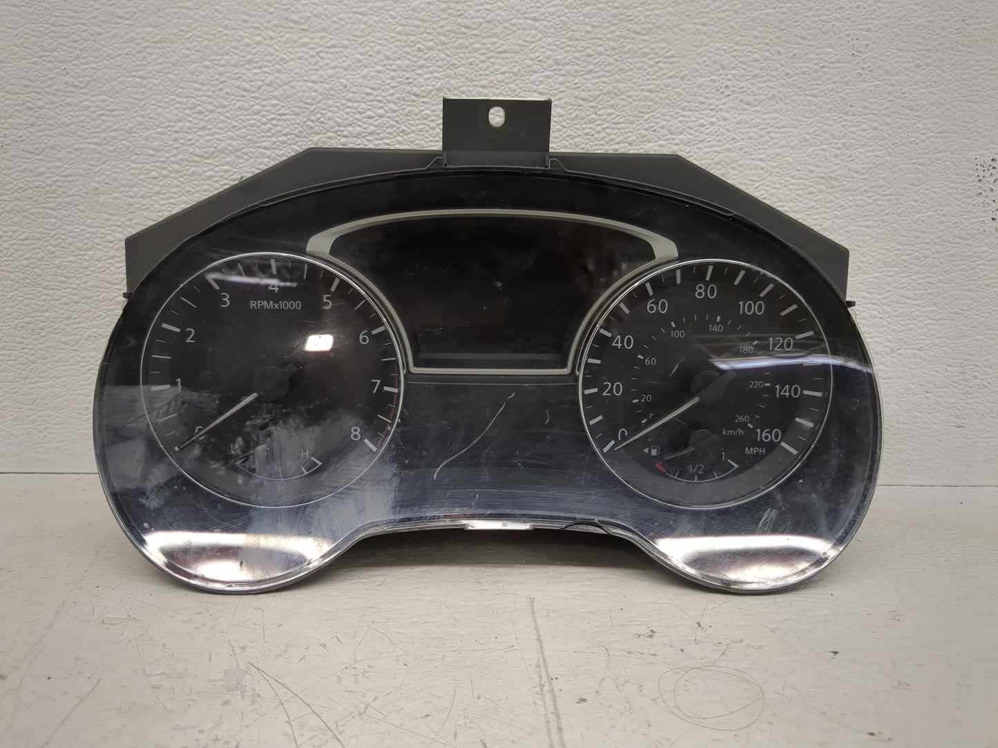 2017 Nissan Altima Instrument Cluster Speedometer Gauges P/N:24810 9HT8A Fits OEM Used Auto Parts - Oemusedautoparts1.com